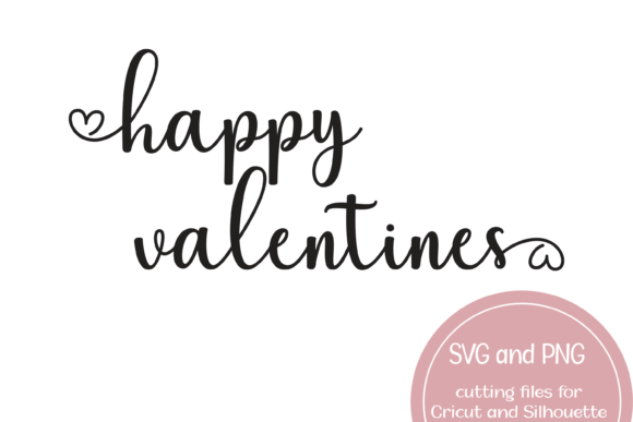 Happy Valentines Heart SVG