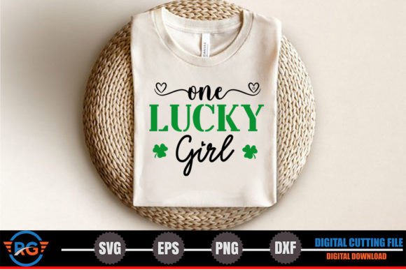 One Lucky Girl – St. Patrick’s Day SVG