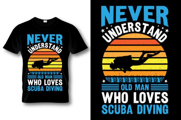 Scuba Diving Motivational T-Shirt Design